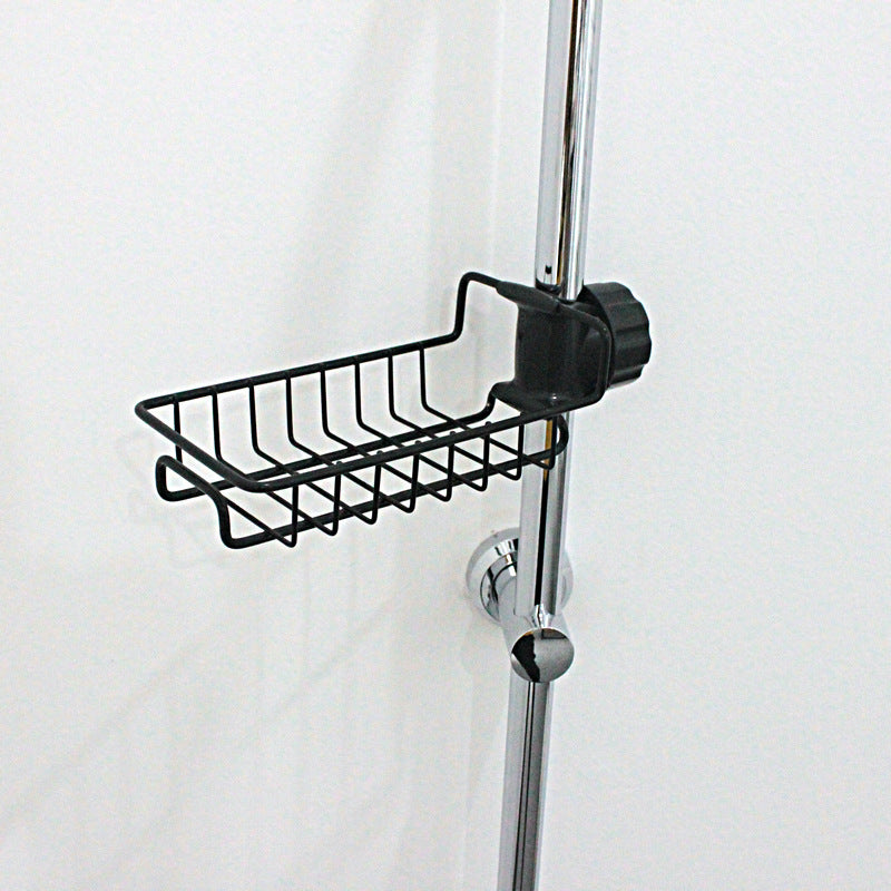 Adjustable Sink Organizer Rack – No-Drill Faucet Storage