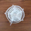 Reusable Silicone Stretch Lids – 6-Piece Set