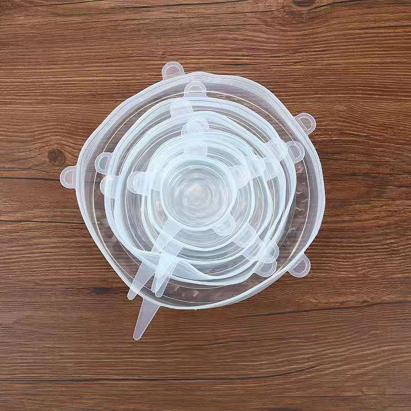 Reusable Silicone Stretch Lids – 6-Piece Set